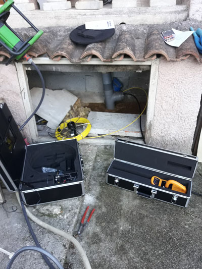 Caméra inspection de canalisation à Gardanne