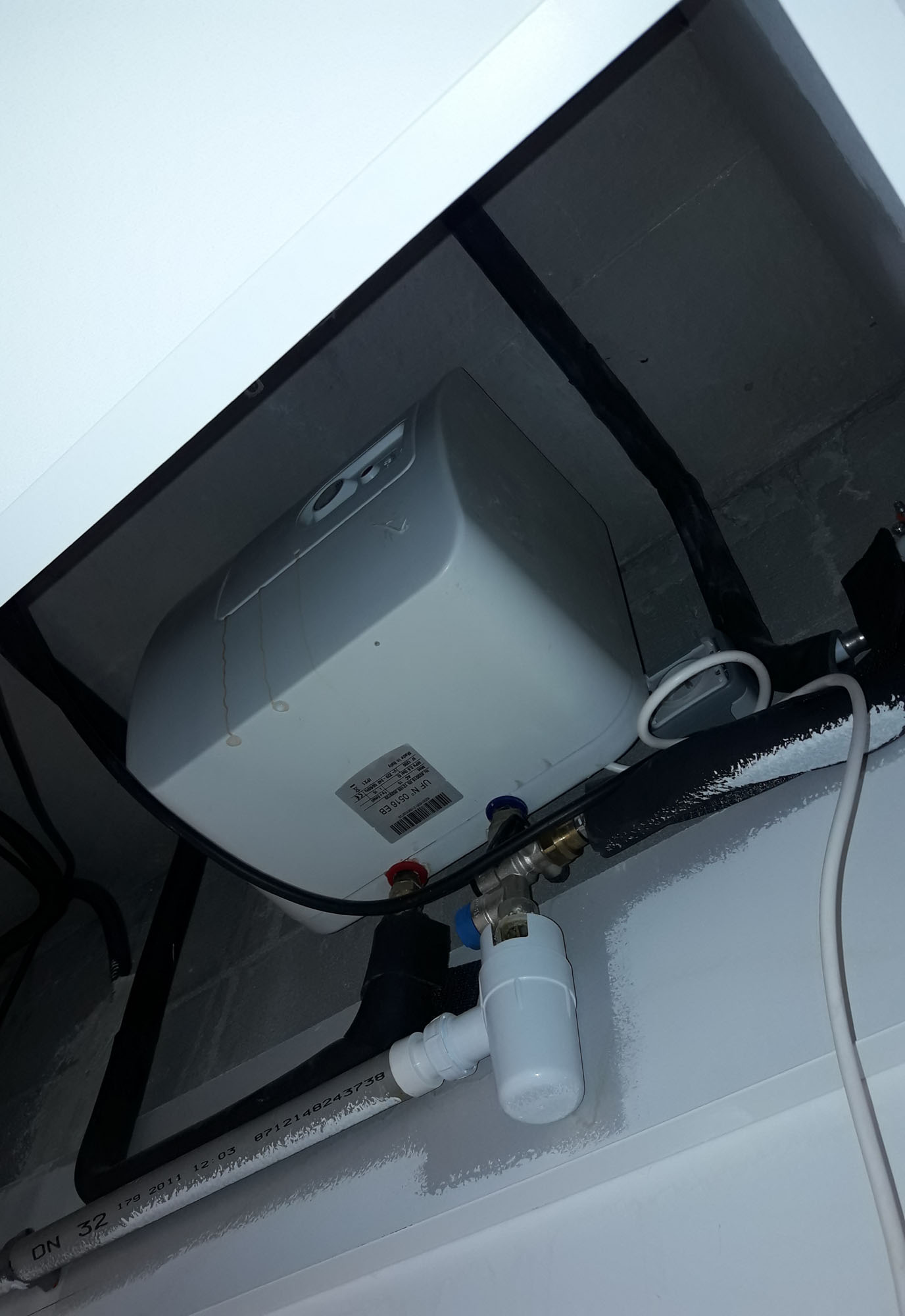 Remplacement du chauffe eau électrique 15 litres à Gardanne