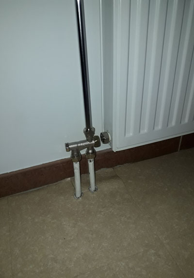 Raccordement de radiateur à Trets